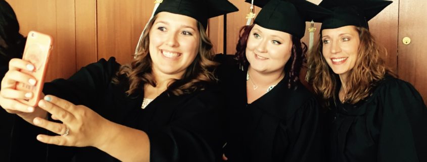Tri-Rivers Nursing Graduates take a selfie