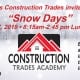 Snow Days Invite for Construction